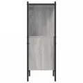 Bibliothèque sonoma gris 72x28x77,5 cm bois d'ingénierie