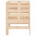 Chaises de jardin lot de 2 61,5x53x71 cm bois de pin massif
