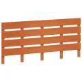 Tête de lit cire marron 180 cm bois massif de pin