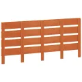 Tête de lit cire marron 180 cm bois massif de pin