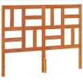 Tête de lit cire marron 160 cm bois massif de pin