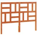 Tête de lit cire marron 160 cm bois massif de pin