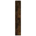 Armoire à chaussures chêne fumé 60x21x125,5 cm bois ingénierie