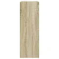 Armoire à chaussures chêne sonoma 80x34x96,5 cm bois ingénierie