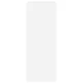 Armoire à chaussures 2 tiroirs rabattables blanc 60x42x108 cm