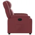 Fauteuil inclinable Rouge bordeaux Similicuir