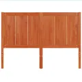 Tête de lit cire marron 150 cm bois massif de pin