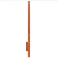 Tête de lit cire marron 150 cm bois massif de pin