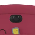 Fauteuil inclinable massage électrique rouge bordeaux velours