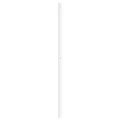 Tête de lit métal blanc 120 cm