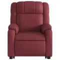 Fauteuil inclinable Rouge bordeaux Similicuir