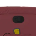 Fauteuil inclinable de massage Rouge bordeaux Similicuir