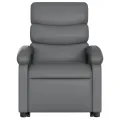 Fauteuil inclinable Gris Similicuir