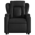 Fauteuil inclinable Noir Similicuir