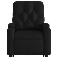 Fauteuil inclinable Noir Similicuir