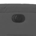Fauteuil inclinable électrique gris foncé tissu