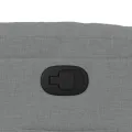 Fauteuil inclinable Gris clair Tissu