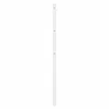 Tête de lit métal blanc 90 cm
