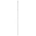 Tête de lit métal blanc 75 cm