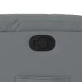 Fauteuil inclinable Gris Similicuir