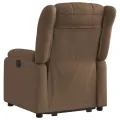 Fauteuil inclinable Marron Tissu