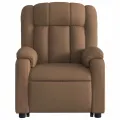 Fauteuil inclinable Marron Tissu