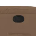 Fauteuil inclinable Marron Tissu