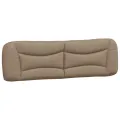 Coussin de tête de lit cappuccino 180 cm similicuir