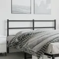 Tête de lit métal noir 160 cm