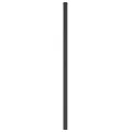 Tête de lit métal noir 80 cm