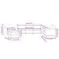 Ensemble de canapés 4 pcs gris foncé velours