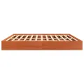 Cadre de lit cire marron 180x200 cm bois de pin massif