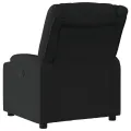 Fauteuil inclinable Noir Tissu