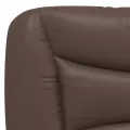 Coussin de tête de lit marron 160 cm similicuir