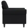 Fauteuil Noir 60 cm Similicuir