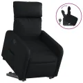 Fauteuil inclinable Noir Similicuir