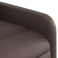 Fauteuil inclinable électrique Marron Similicuir