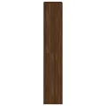 Meuble à chaussures Chêne marron 54x34x183 cm Bois d'ingénierie