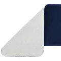 Tapis d'escalier 15 pcs 70x20 cm Bleu marine Rectangulaire