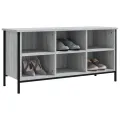 Armoire à chaussures sonoma gris 100x35x50 cm bois d'ingénierie