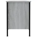 Armoire à chaussures sonoma gris 100x35x50 cm bois d'ingénierie