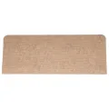 Tapis d'escalier auto-adhésifs 15 pcs 65x24,5x3,5 cm Beige