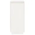 Armoire à chaussures Blanc 35x35x80 cm Bois de pin massif