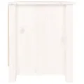 Armoire à chaussures Blanc 70x38x45,5 cm Bois de pin massif
