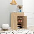 Armoire à chaussures Chêne sonoma 60x35x84 cm Aggloméré