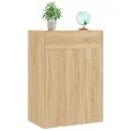 Armoire à chaussures Chêne sonoma 60x35x84 cm Aggloméré