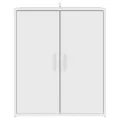 Armoire à chaussures Blanc 60x35x70 cm Aggloméré