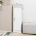 Armoire à chaussures Blanc 32x35x92 cm Aggloméré