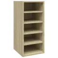 Armoire à chaussures Chêne Sonoma 31,5x35x70 cm Aggloméré