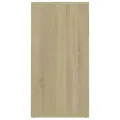 Armoire à chaussures Chêne Sonoma 31,5x35x70 cm Aggloméré